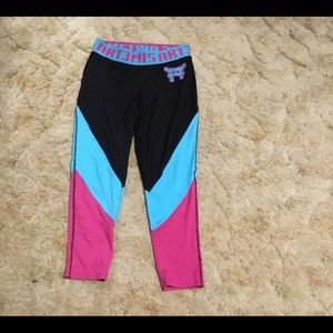 Ready Player One Hot Topic Pink and Blue Leggings